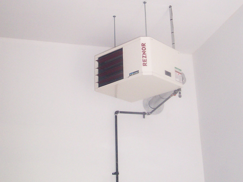 garage heater servicing and installation in Aurora